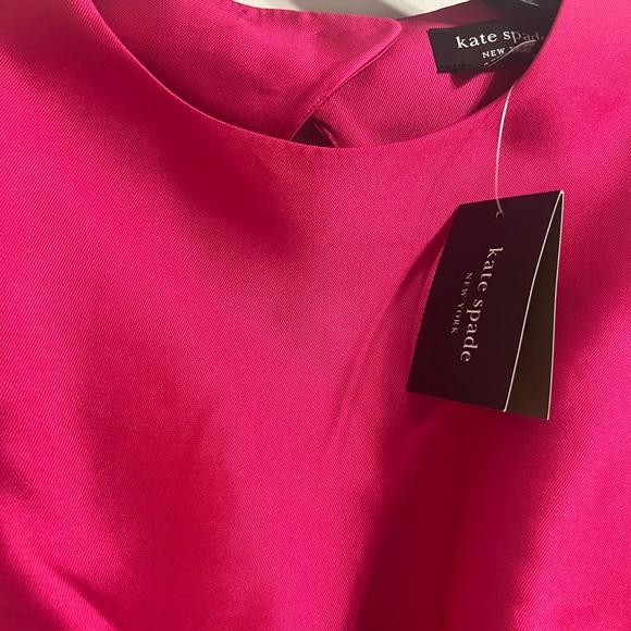 Kate Spade Pink/Plum minidress pockets Size 4 NWT - Picture 7 of 7